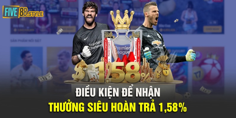 Điều kiện để nhận thưởng siêu hoàn trả 1,58%